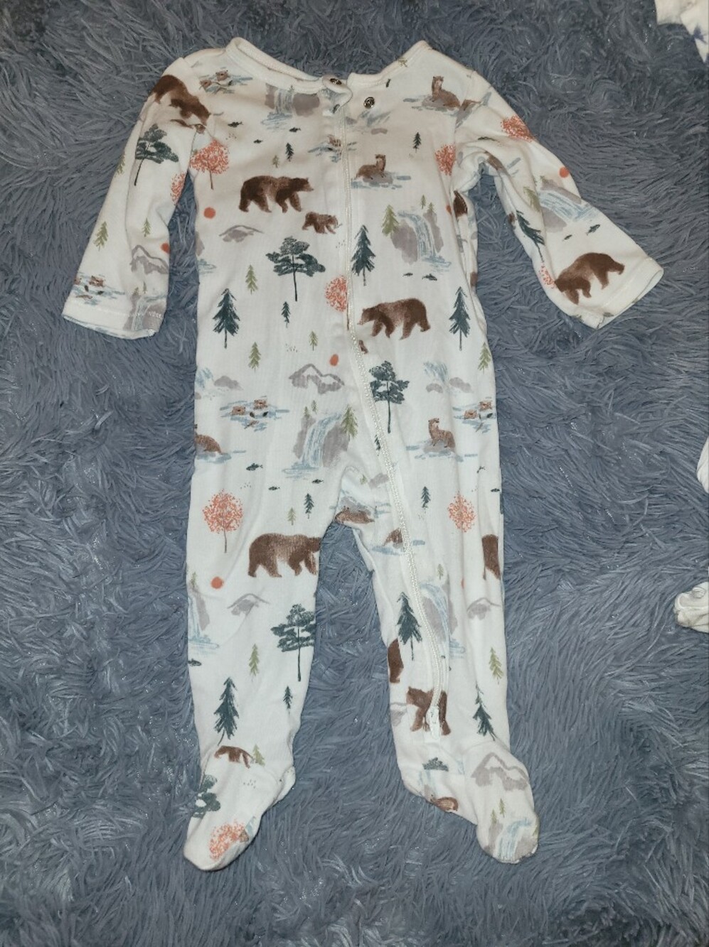 SET OF 5 Carter's Baby Footie Pajamas Size 9 Months - Picture 7 of 7